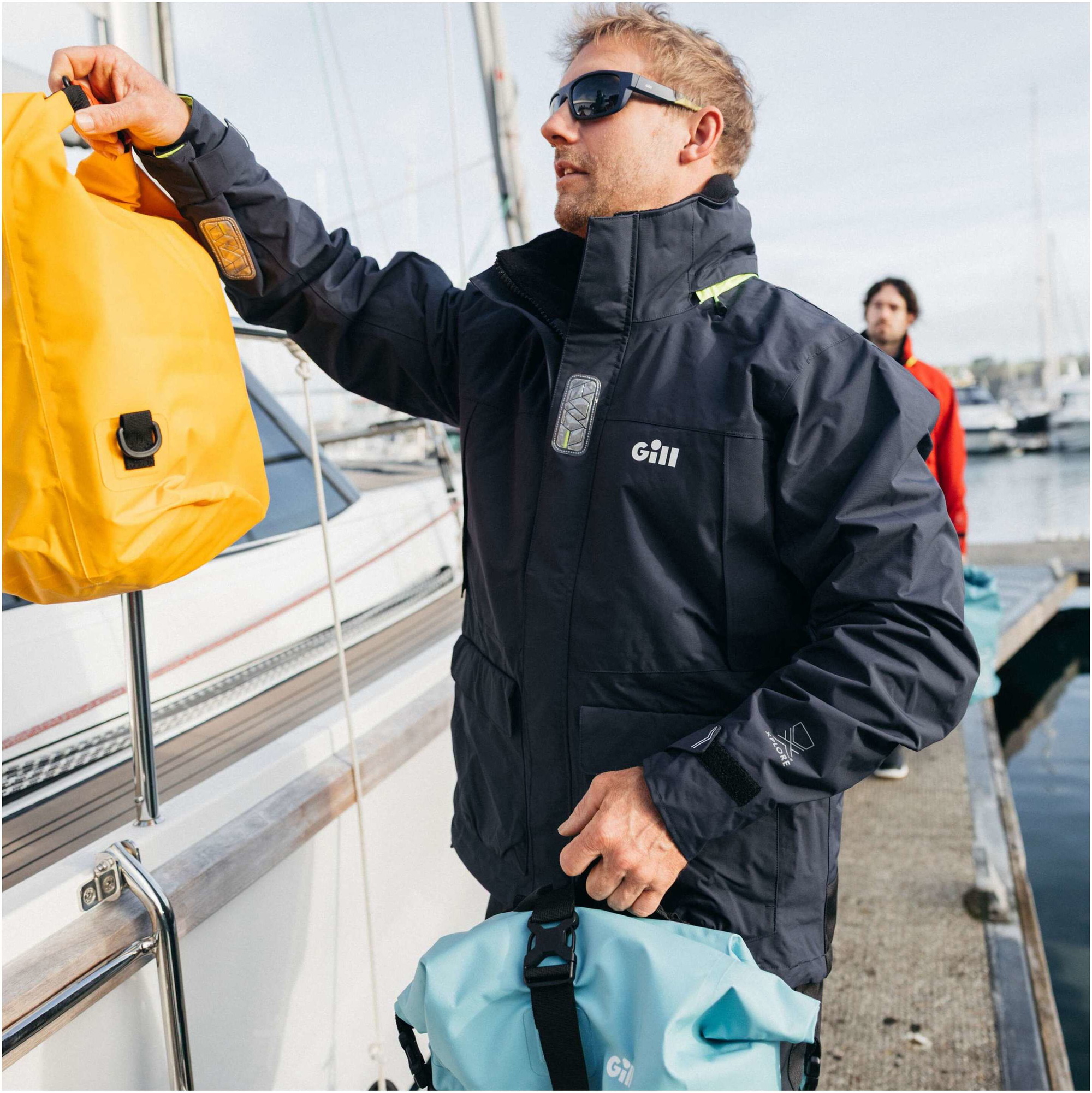 2026 Gill Mens OS3 Coastal Cruising Sailing Jacket OS34J - Navy